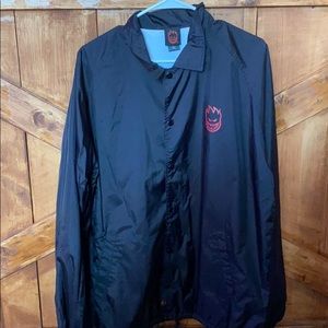 Black spit fire wind breaker